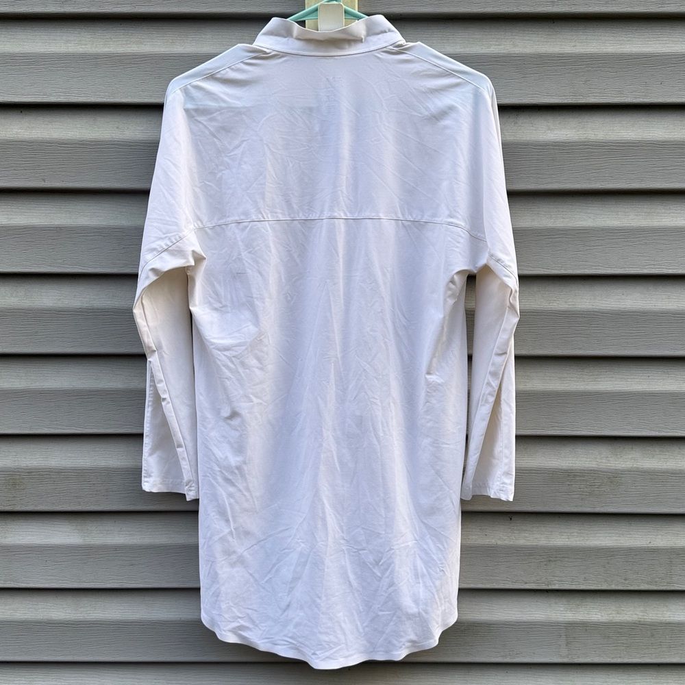 Aday | Something Borrowed White Button Down Tunic… - image 4